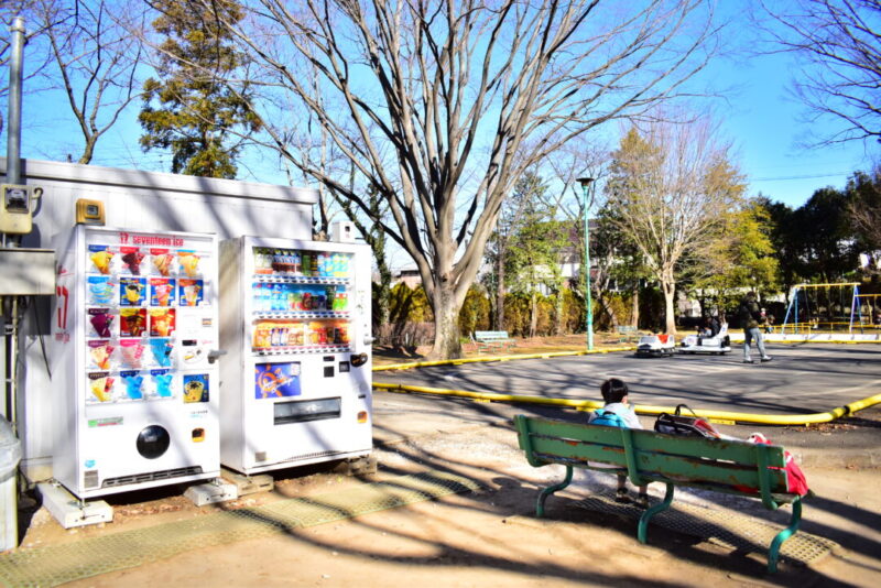 大崎公園のバッテリーカー