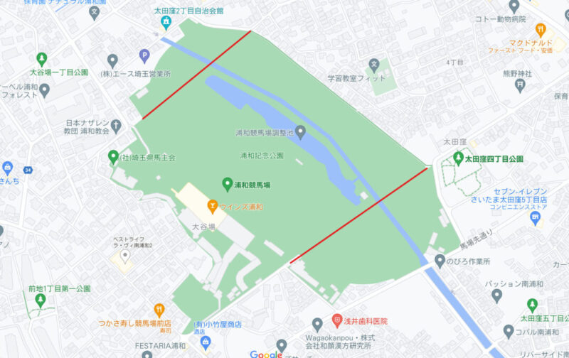 浦和記念公園 南浦和 浦和 浦和競馬場の中で遊べる 開園日時 駐車場は 住宅街の中の広大な公園 さいファミ さいたま市ファミリーのためのwebメディア