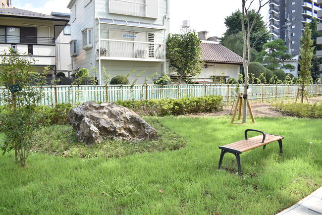常盤公園北側