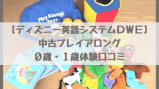 ディズニー英語システムDWE】中古プレイアロング0歳・1歳体験口コミ 