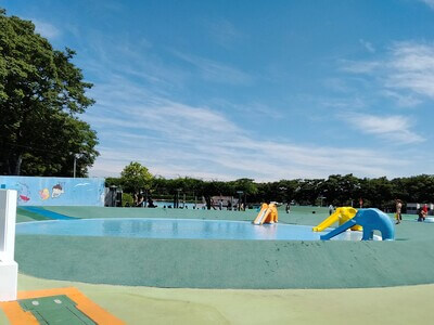 大和田公園プールの幼児プール