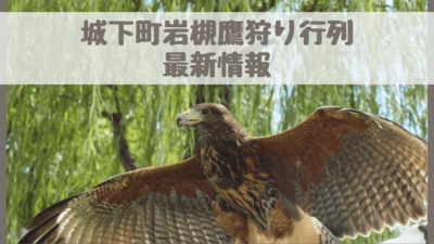 城下町岩槻鷹狩り行列2022は3年ぶり開催！いつ・場所・内容は？
