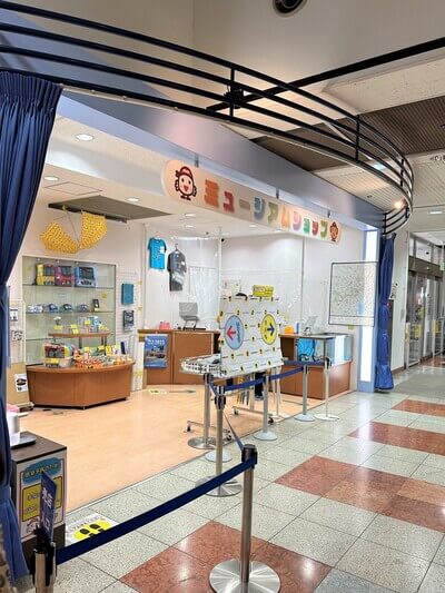 地下鉄博物館（東京都江戸川区・葛西）のミュージアムショップ