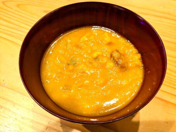 カゴメ野菜の保存食セットの中の「野菜たっぷりスープ」かぼちゃのスープ実食