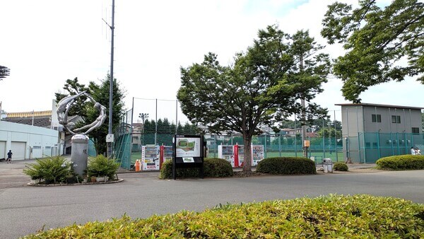 駒場運動公園の競技場